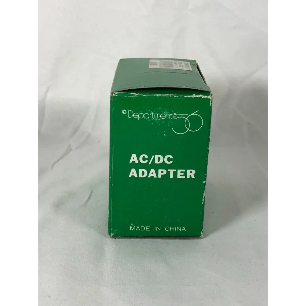 Dept 56 Light Accessory AC/DC Adapter 55026 White 2.5V Power Supply 3 Plugs